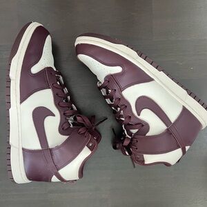 Nike Dunk High - Burgundy Crush